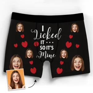 licked custom boxers